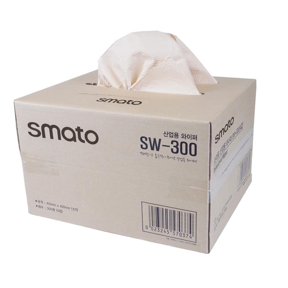 스마토 대형 산업용와이퍼 4겹 300매 SW-300